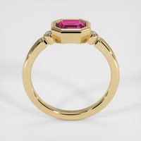 1.07 Ct. Sapphire Ring, 14K Yellow Gold 3