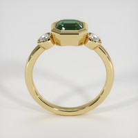1.55 Ct. Green Sapphire Ring, 14K Yellow Gold 3