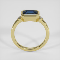1.93 Ct. Blue Sapphire Ring, 14K Yellow Gold 3