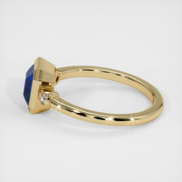 1.57 Ct. Sapphire Ring, 18K Yellow Gold 4