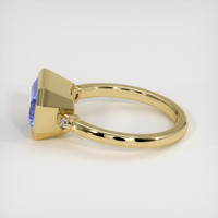 4.67 Ct. Blue Sapphire Ring, 18K Yellow Gold 4