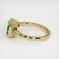 2.47 Ct. Emerald Ring, 18K Yellow Gold 4
