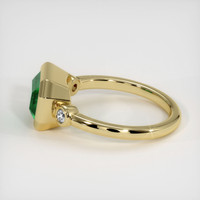 1.93 Ct. Emerald Ring, 18K Yellow Gold 4