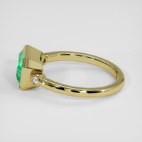 2.26 Ct. Emerald Ring, 18K Yellow Gold 4