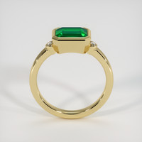 1.87 Ct. Emerald Ring, 18K Yellow Gold 3