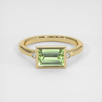 1.59 Ct. Gemstone Ring, 18K Yellow Gold 1