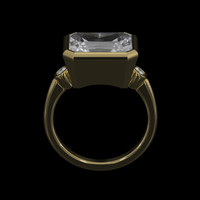 4.74 Ct. Gemstone Ring, 18K Yellow Gold 3