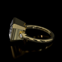 4.74 Ct. Gemstone Ring, 18K Yellow Gold 4