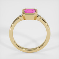 1.22 Ct. Sapphire Ring, 18K Yellow Gold 3