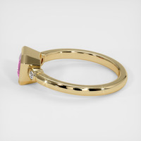 1.22 Ct. Sapphire Ring, 18K Yellow Gold 4