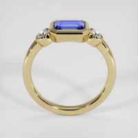 1.26 Ct. Violet Sapphire Ring, 18K Yellow Gold 3