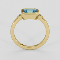 1.53 Ct. Bi Color / Parti Sapphire Ring, 18K Yellow Gold 3