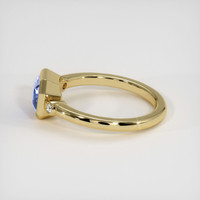 1.15 Ct. Sapphire Ring, 18K Yellow Gold 4