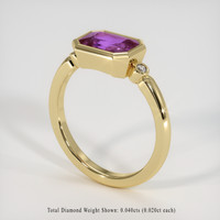 2.24 Ct. Sapphire Ring, 18K Yellow Gold 2