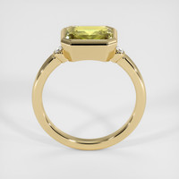 2.10 Ct. Sapphire Ring, 18K Yellow Gold 3