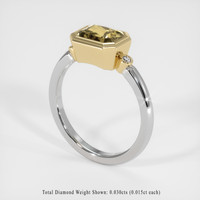 1.77 Ct. Gemstone Ring, 18K Yellow & White 2