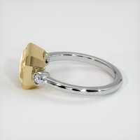 3.02 Ct. Sapphire Ring, 18K Yellow & White 4