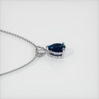 0.89 Ct. Sapphire Pendant, Platinum 950 3