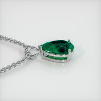 4.70 Ct. Emerald Pendant, Platinum 950 3
