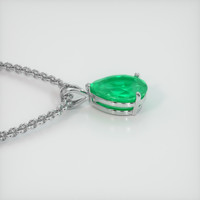 4.01 Ct. Emerald Pendant, Platinum 950 3