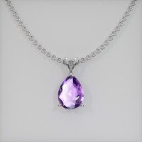 1.50 Ct. Gemstone Pendant, Platinum 950 1