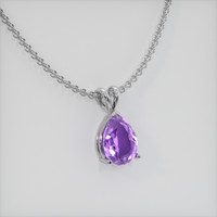 1.50 Ct. Gemstone Pendant, Platinum 950 2