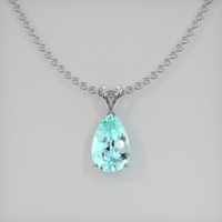 1.83 Ct. Gemstone Pendant, Platinum 950 1