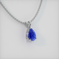 1.41 Ct. Sapphire Pendant, Platinum 950 2