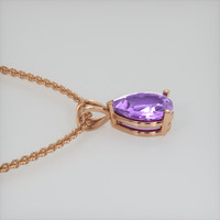 1.50 Ct. Gemstone Pendant, 14K Rose Gold 3