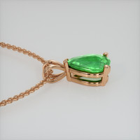 1.70 Ct. Gemstone Pendant, 14K Rose Gold 3