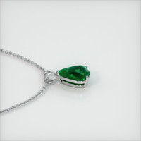 Emerald Pendant 3.95 Ct. 18K White Gold Preview