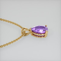 1.50 Ct. Gemstone Pendant, 14K Yellow Gold 3