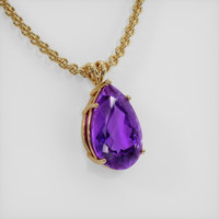 20.50 Ct. Gemstone Pendant, 14K Yellow Gold 2