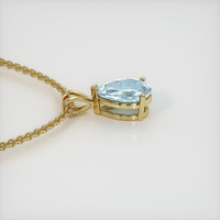 1.76 Ct. Gemstone Pendant, 14K Yellow Gold 3