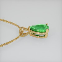 1.70 Ct. Gemstone Pendant, 14K Yellow Gold 3