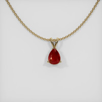 Ruby Pendant 1.31 Ct. 14K Yellow Gold Preview