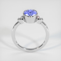 5.85 Ct. Blue Sapphire Ring, Platinum 950 3