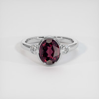 2.83 Ct. Gemstone Ring, Platinum 950 1