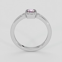 0.50 Ct. Pink Sapphire Ring, Platinum 950 3