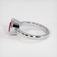 2.31 Ct. Ruby Ring, Platinum 950 4