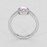 1.37 Ct. Pinkish Purple Sapphire Ring, Platinum 950 3