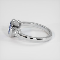 1.79 Ct. Bi Color Sapphire Ring, Platinum 950 4