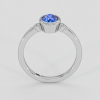 1.28 Ct. Blue Sapphire Ring, Platinum 950 3