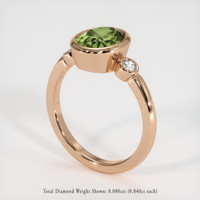 1.66 Ct. Gemstone Ring, 14K Rose Gold 2