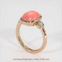 3.65 Ct. Gemstone Ring, 14K Rose Gold 2