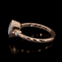 1.40 Ct. Gemstone Ring, 14K Rose Gold 4