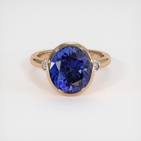 6.65 Ct. Gemstone Ring, 14K Rose Gold 1