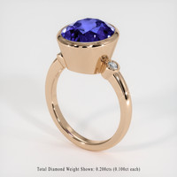 6.65 Ct. Gemstone Ring, 14K Rose Gold 2