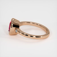 2.31 Ct. Ruby Ring, 14K Rose Gold 4