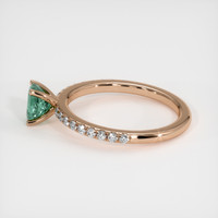 1.20 Ct. Gemstone Ring, 18K Rose Gold 4